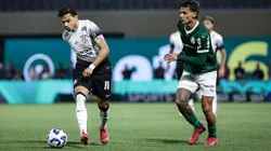 Romero jogador do Corinthians durante partida contra o Palmeiras - Foto: Fabio Giannelli/AGIF