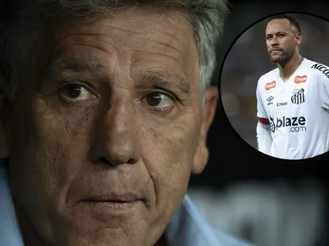 Renato Gaúcho provoca Neymar após Fluminense X Santos