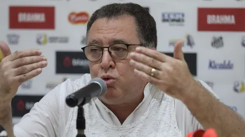 Marcelo Teixeira busca novo treinador para o Santos. Reinaldo Campos/AGIF.