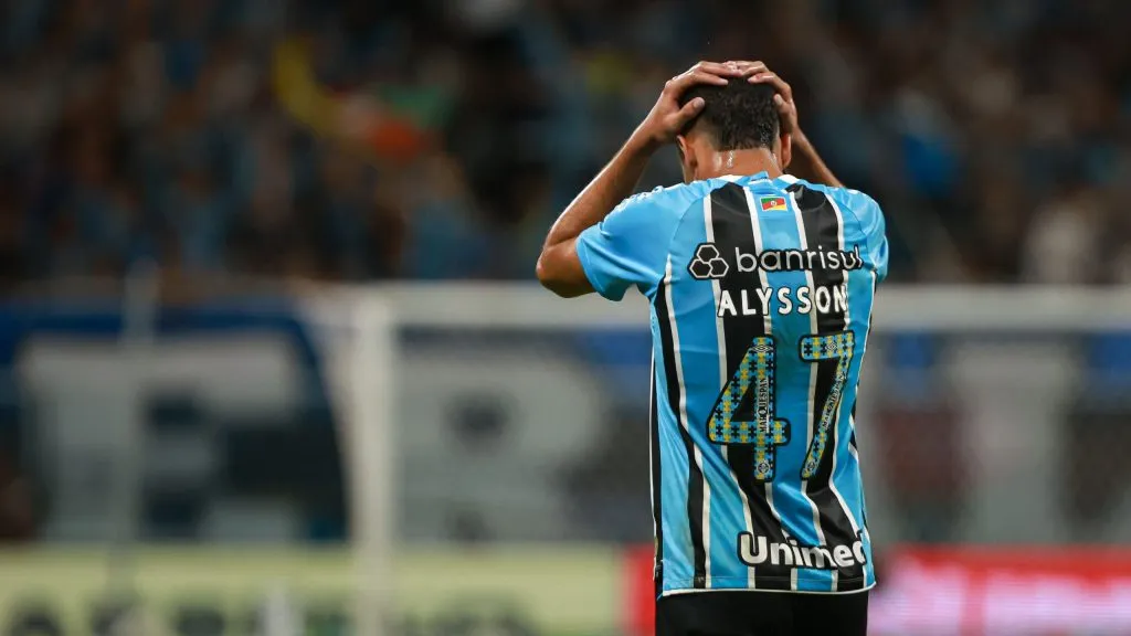 Alysson, atleta do Tricolor Gáucho. Foto: Maxi Franzoi/AGIF.