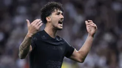 SP - SAO PAULO - 09/03/2025 - PAULISTA 2025, CORINTHIANS X SANTOS - Gustavo Henrique jogador do Corinthians durante partida contra o Santos no estadio Arena Corinthians pelo campeonato Paulista 2025. Foto: Marcello Zambrana/AGIF