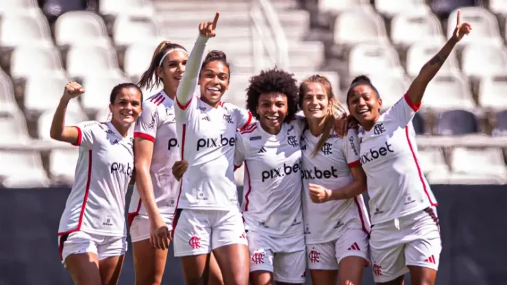 Flamengo e Palmeiras disputam a quinta rodada do Brasileirão Feminino - Foto: Paula Reis/Flamengo