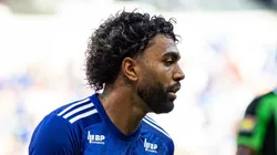 MG - BELO HORIZONTE - 16/02/2025 - MINEIRO 2025, CRUZEIRO X AMERICA-MG -Gabigol jogador do Cruzeiro durante partida contra o America-MG no estadio Mineirao pelo campeonato Mineiro 2025.