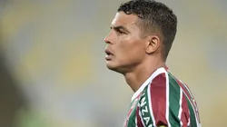 Capitão do Fluminense, Thiago Silva teve lesão muscular detectada - Foto: Thiago Ribeiro/AGIF