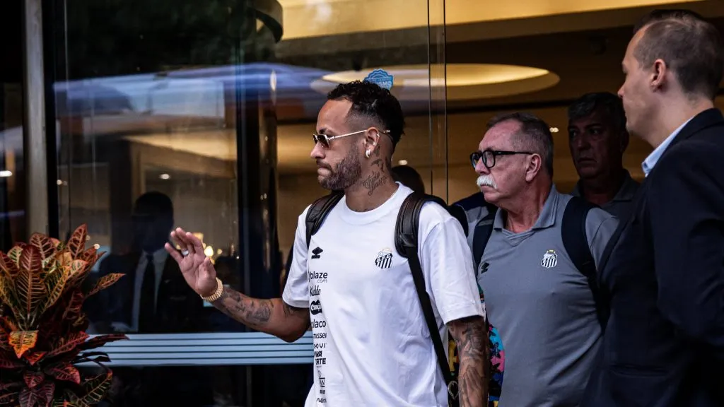Neymar, camisa 10 do Santos