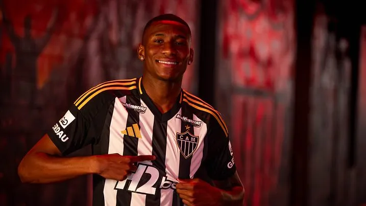 Patrick jogador do Atlético-MG. Foto: Pedro Souza / Atlético