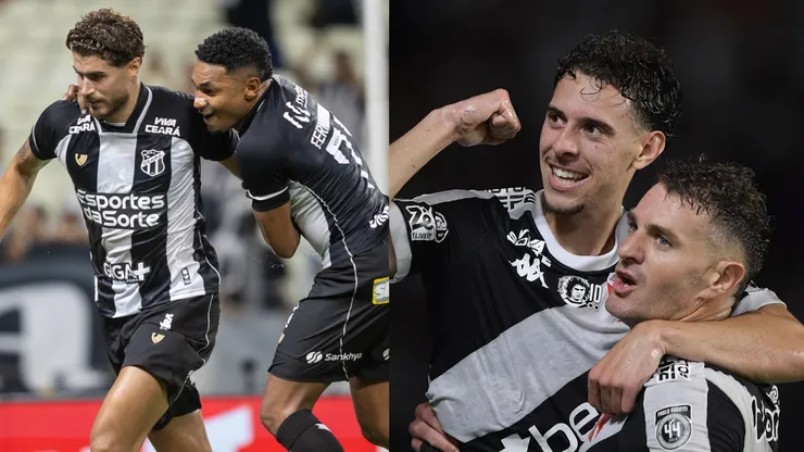 Ceará e Vasco voltam a se encontrar pelo Brasileirão após cinco anos. FotoxFoto: AGIF.