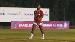 Myka, nova aposta do Inter e cria da base colorada fez sua estreia na equipe profissional das Gurias Coloradas