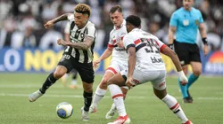 Igor Jesus jogador do Botafogo durante partida contra o São Paulo - Foto: Thiago Ribeiro/AGIF