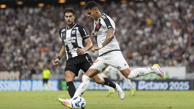 Vasco perde para o Ceará por 2 a 1 no Castelão.