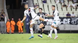 Joao Victor, zagueiro do Vasco, também foi alvo de críticas durante partida contra o Ceara no estadio Arena Castelao pelo campeonato Brasileiro A 2025.