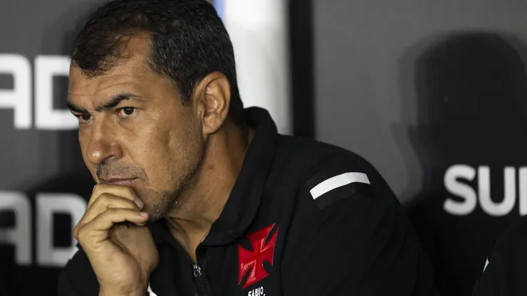 Carille mandou a bronca para o elenco após derrota para o Ceará - Foto: Jorge Rodrigues/AGIF
