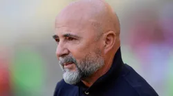 Jorge Sampaoli durante partida entre Flamengo e Botafogo, no Maracanã, pelo Brasileirão 2023.