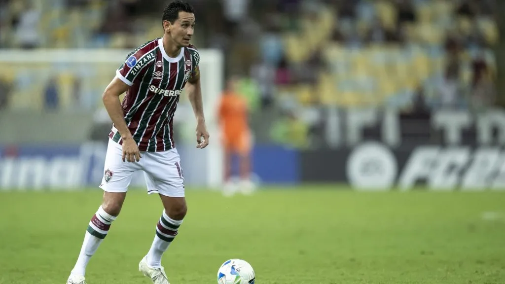 Ganso pelo Fluminense em 2025. Foto: Jorge Rodrigues/AGIF