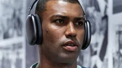 Wallace durante partida do Cruzeiro no Morumbi
