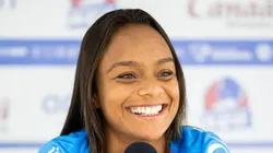 Atleta do Bahia analisou partida pelo Brasileirão Feminino - Foto: Letícia Martins/EC Bahia