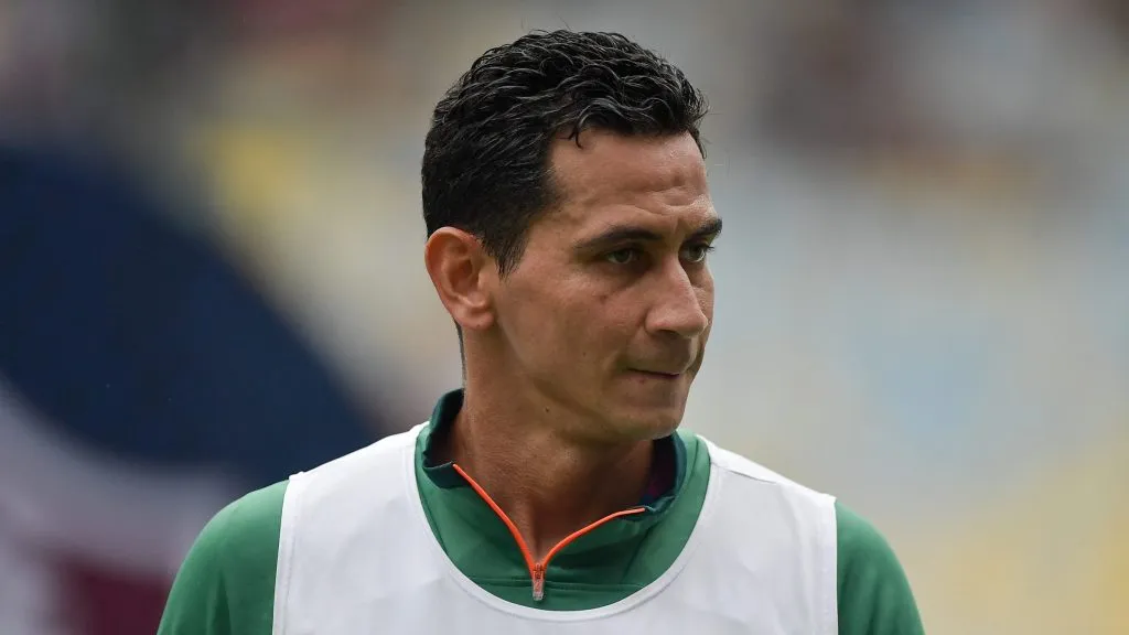 Ganso durante partida do Flu na Sul-Americana.