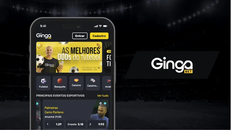 Use o Gingabet app para fazer suas apostas de forma mais rápida | Crédito: Arte / iStock
