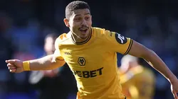 André comemorando durante partida entre Ipswich Town FC e Wolverhampton, pela Premier League. Foto: Richard Pelham