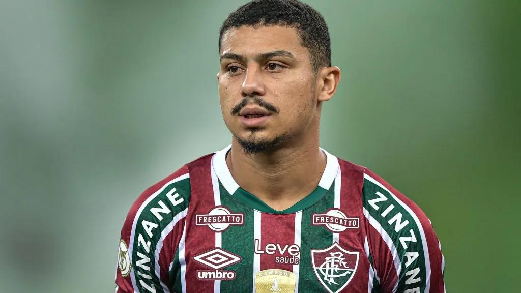 André durante partida. Foto: Thiago Ribeiro/AGIF