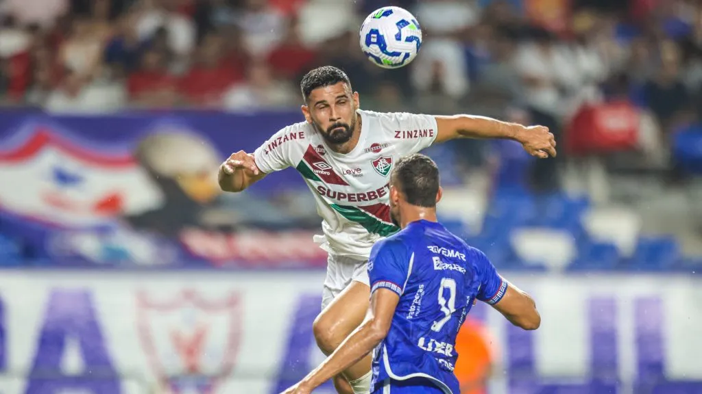 Ignácio em ação pelo Fluminense na Copa do Brasil – Foto: Fernando Torres/AGIF