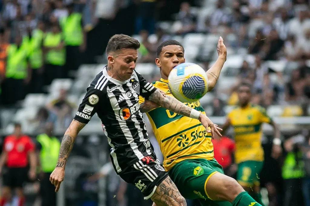 Bernard, do Atlético-MG – Foto: Fernando Moreno/AGIF