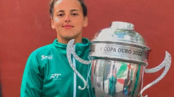 Kety Santos durante a trajetória no Pinda