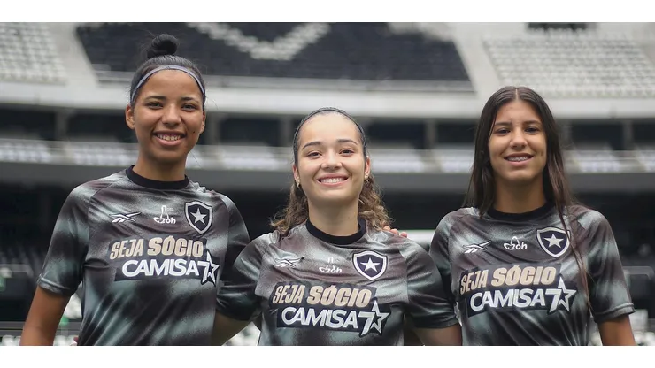 Botafogo trouxe três novas jogadoras para o elenco Sub-20 - Foto: Arthur Barreto/ BFR
