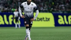 Memphis Depay jogador do Palmeiras durante partida contra o Corinthians no estádio Arena Barueri pelo campeonato Brasileiro A 2025. Foto: Fabio Giannelli/AGIF