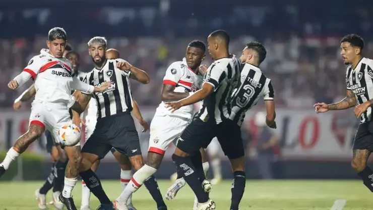 Botafogo e São Paulo se enfrentam nesta quarta-feira (16) - Foto: Reprodução/São Paulo