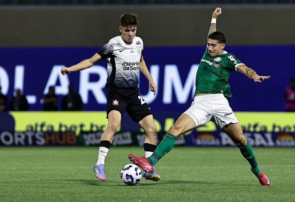 Palmeiras vem de vitória sobre o Corinthians. Foto: Fabio Giannelli/AGIF