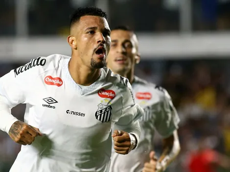 Zé Ivaldo marca pelo Santos contra Atlético-MG e sai imitando galinha