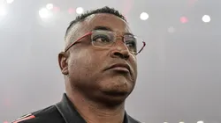 SP - RIO DE JANEIRO - 29/03/2025 - BRASILEIRO A 2025, FLAMENGO X INTERNACIONAL - Roger Machado tecnico do Internacional durante partida contra o Flamengo no estadio Maracana pelo campeonato Brasileiro A 2025.