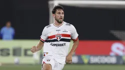 Calleri durante a partida contra o Fogão