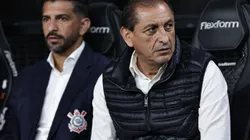 Ramon Diaz técnico do Corinthians durante partida contra o Fluminense no estádio Arena Corinthians pelo campeonato Brasileiro A 2025. Foto: Fabio Giannelli/AGIF