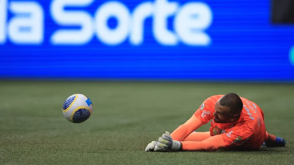 Weverton é peça importante ao Palmeiras -Foto: Ettore Chiereguini/AGIF.
