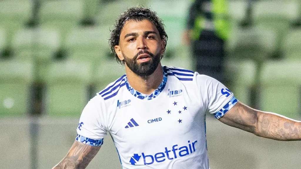 Gabigol no Cruzeiro. Foto: Fernando Moreno/AGIF