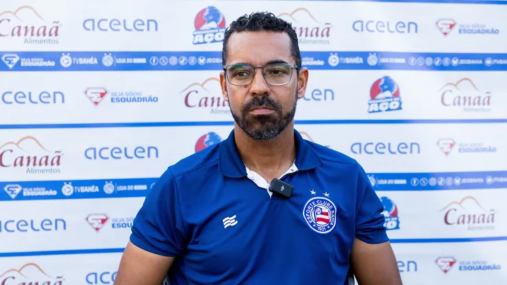 Felipe Freitas comemorou a vitória sobre o Real Brasília no Brasileirão Feminino - Foto: Letícia Martins/EC Bahia