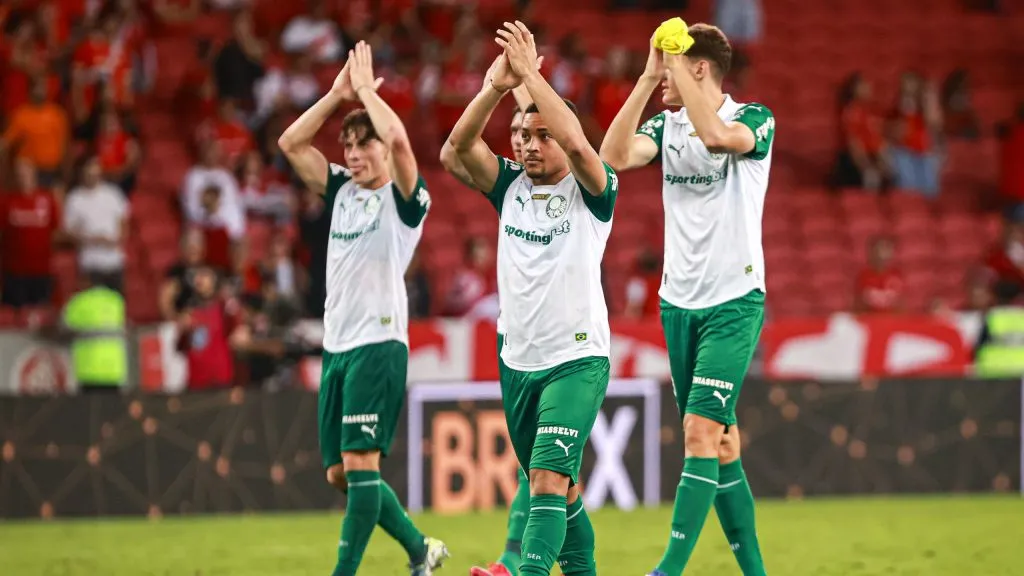 Palmeiras venceu o Inter fora de casa, pelo Brasileirão. Foto: Maxi Franzoi/AGIF