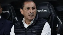 Ramon Diaz, ex-técnico do Corinthians, durante partida contra o Fluminense no estadio Arena Corinthians pelo campeonato Brasileiro A 2025.