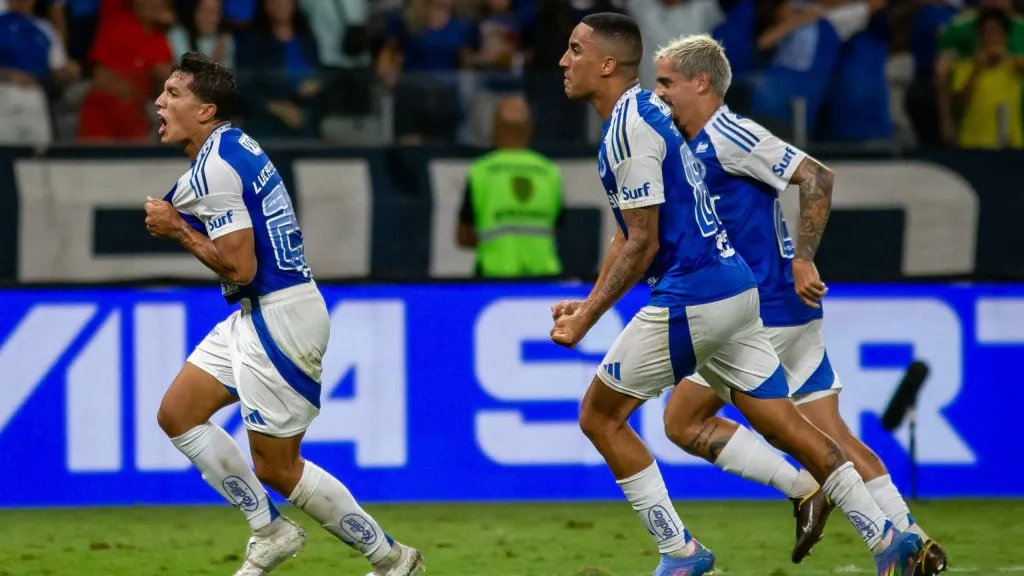 Cruzeiro no Brasileirão. Foto: Fernando Moreno/AGIF