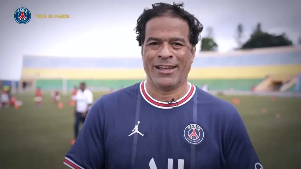 Raí teve ótima passagem pelo time francês - Foto: Reprodução/PSG.