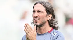 Luis Zubeldía técnico do São Paulo durante partida contra o Atlético-MG no estádio Mineirão pelo campeonato Brasileiro A 2025.