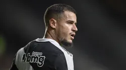 Coutinho, jogador do Vasco, durante partida contra o Sport no estadio Sao Januario pelo campeonato Brasileiro A 2025. Foto: Thiago Ribeiro/AGIF