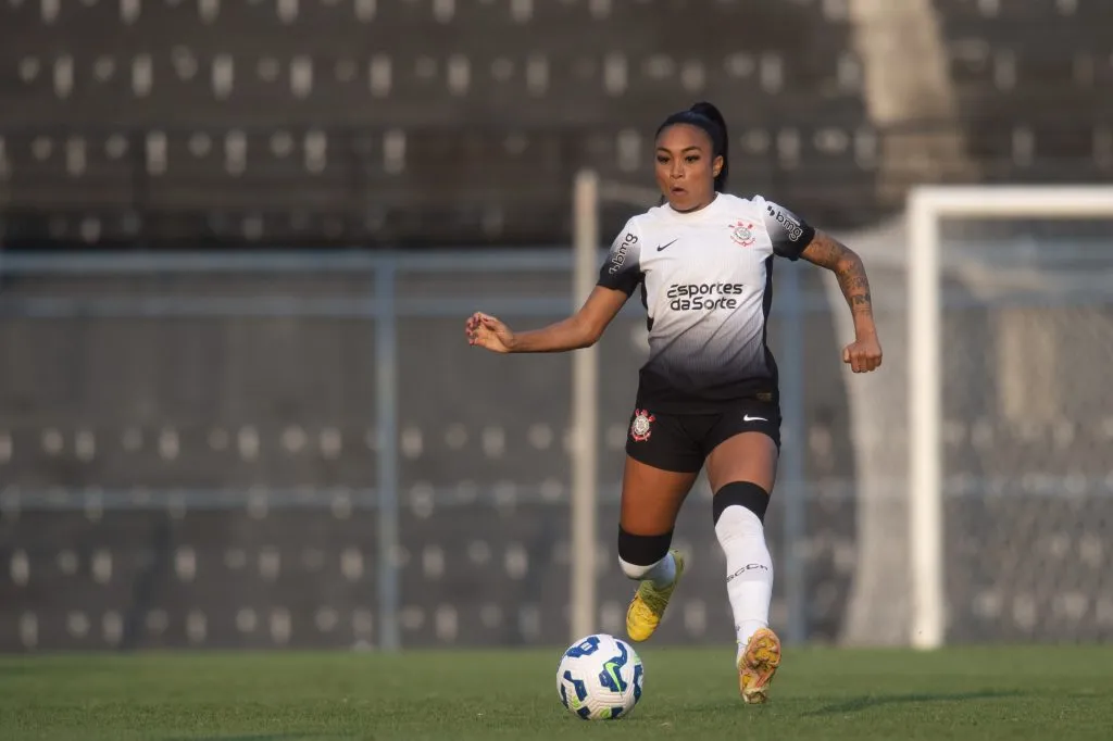Jogadora Corinthians. Foto: Anderson Romão/AGIF
