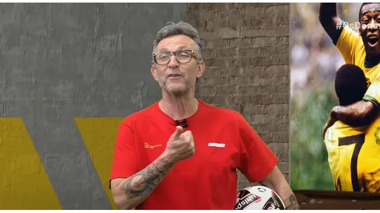 Neto, ex-jogador e apresentador. Foto: Reprodução.