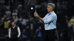 Renato Gaúcho, técnico do Fluminense, durante partida contra o Corinthians, pelo Campeonato Brasileiro. Foto: Fabio Giannelli/AGIF.