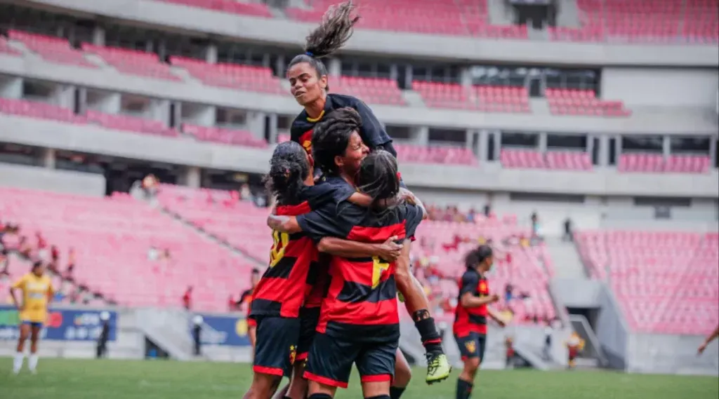 Jogadoras do time feminino do Sport