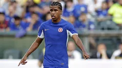 Andrey Santos pelo Chelsea (Photo by Adam Hunger/Getty Images)