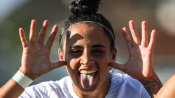 Analuyza marcou o segundo gol na estreia da Série A2 do Brasileiro Feminino - Foto: Reinaldo Campos/Santos FC